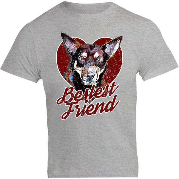 Kelpie Bestest Friend - Unisex Tee - Plus Size - Graphic Tees Australia