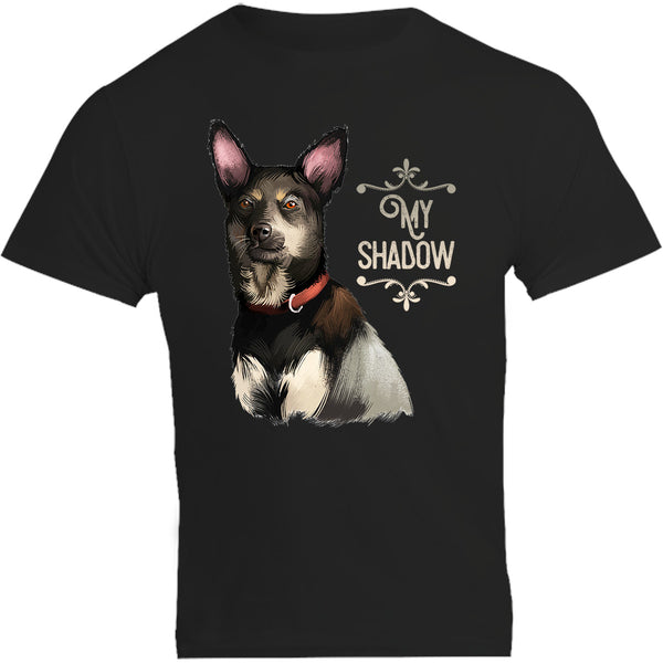 Kelpie My Shadow - Unisex Tee - Graphic Tees Australia