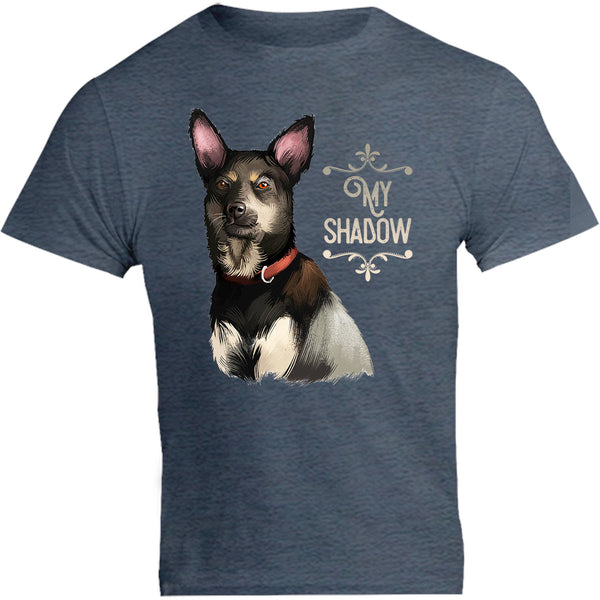 Kelpie My Shadow - Unisex Tee - Graphic Tees Australia