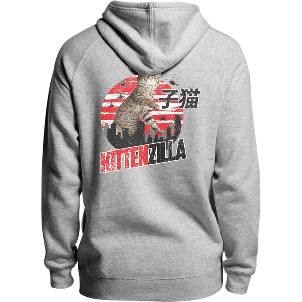 Kittenzilla - Unisex Hoodie - Plus Size - Graphic Tees Australia