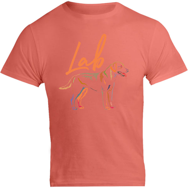 Lab Colourful - Unisex Tee - Graphic Tees Australia