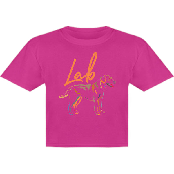 Lab Colourful - Youth & Infant Tee - Graphic Tees Australia