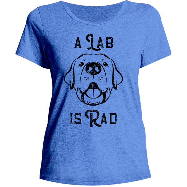 Lab Is Rad - Ladies Relaxed Fit Tee - Graphic Tees Australia