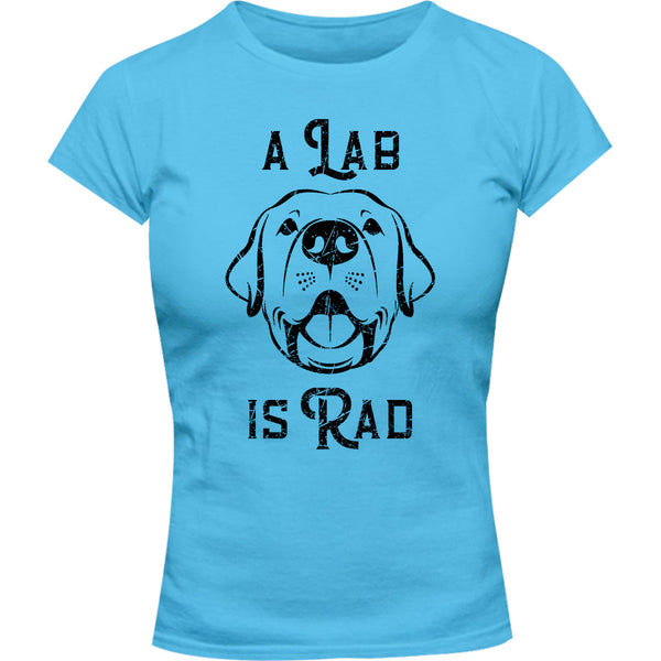 Lab Is Rad - Ladies Slim Fit Tee - Graphic Tees Australia