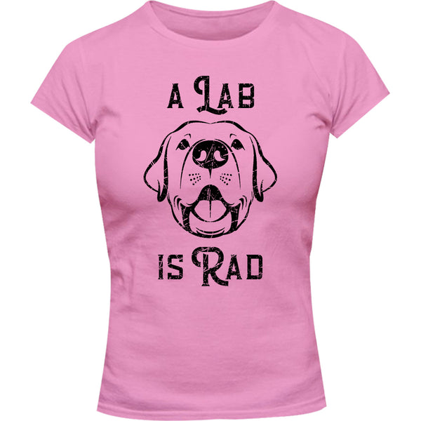 Lab Is Rad - Ladies Slim Fit Tee - Graphic Tees Australia