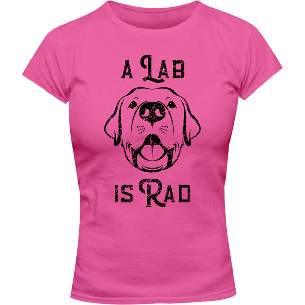 Lab Is Rad - Ladies Slim Fit Tee - Graphic Tees Australia