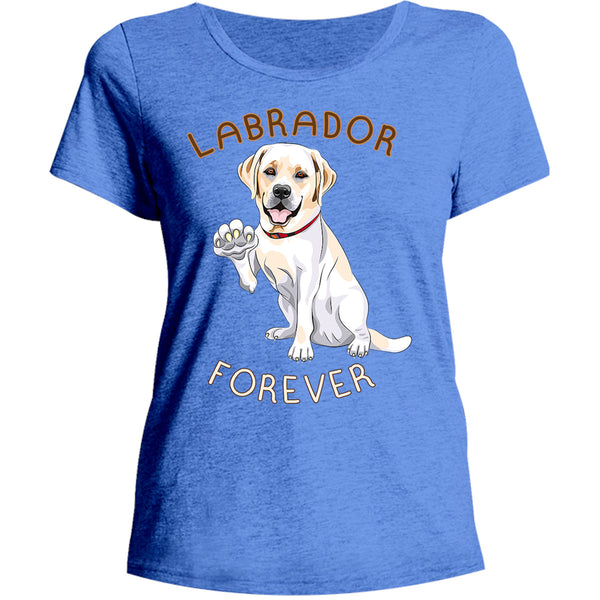 Labrador Forever - Ladies Relaxed Fit Tee - Graphic Tees Australia