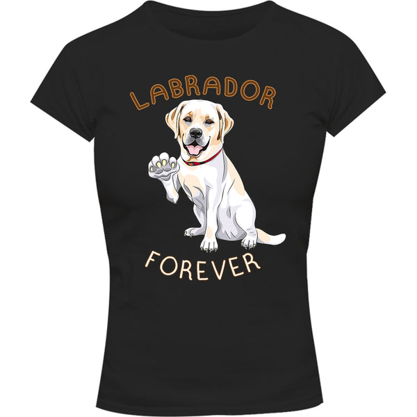 Labrador Forever - Ladies Slim Fit Tee - Graphic Tees Australia