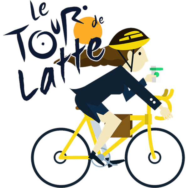 Le Tour De Latte Girl - Unisex Tee