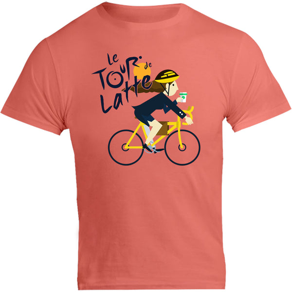 Le Tour De Latte Girl - Unisex Tee