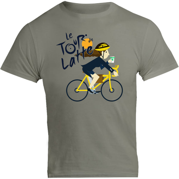 Le Tour De Latte Girl - Unisex Tee