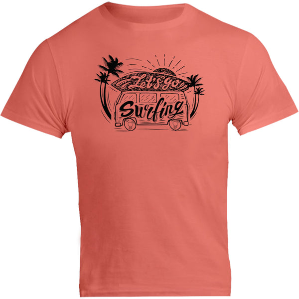 Let's Go Surfing - Unisex Tee - Graphic Tees Australia