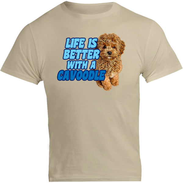 Life Is Better With A Cavoodle - Unisex Tee - Graphic Tees Australia