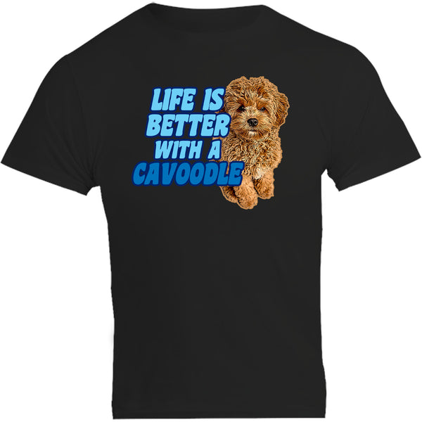 Life Is Better With A Cavoodle - Unisex Tee - Graphic Tees Australia