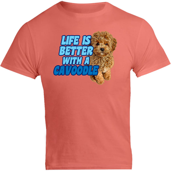 Life Is Better With A Cavoodle - Unisex Tee - Graphic Tees Australia