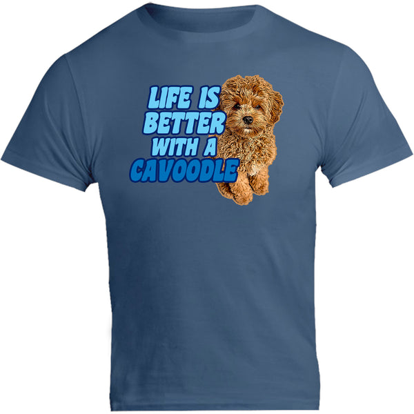 Life Is Better With A Cavoodle - Unisex Tee - Graphic Tees Australia