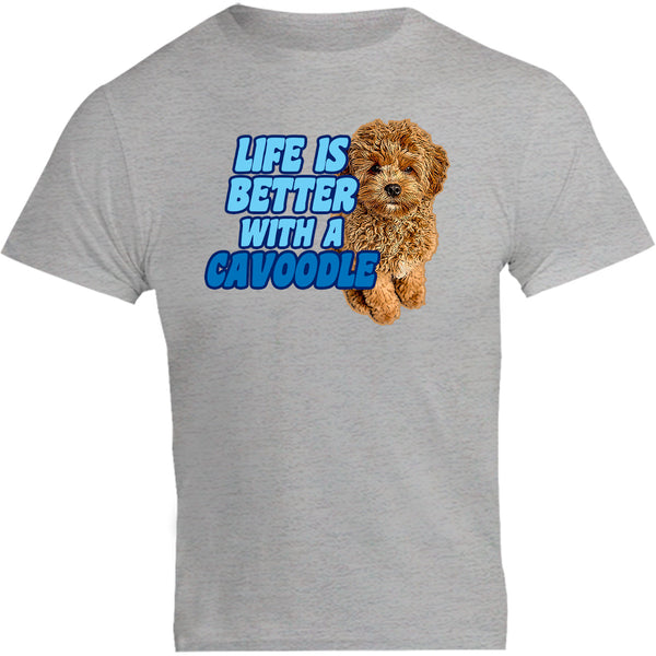Life Is Better With A Cavoodle - Unisex Tee - Plus Size - Graphic Tees Australia