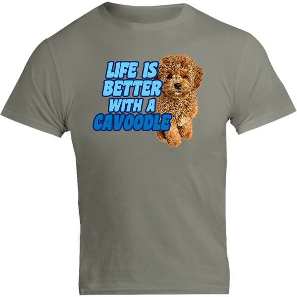 Life Is Better With A Cavoodle - Unisex Tee - Graphic Tees Australia