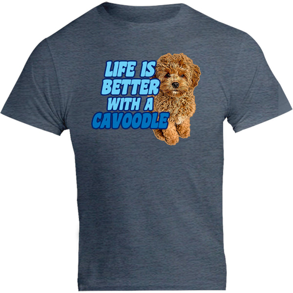 Life Is Better With A Cavoodle - Unisex Tee - Graphic Tees Australia
