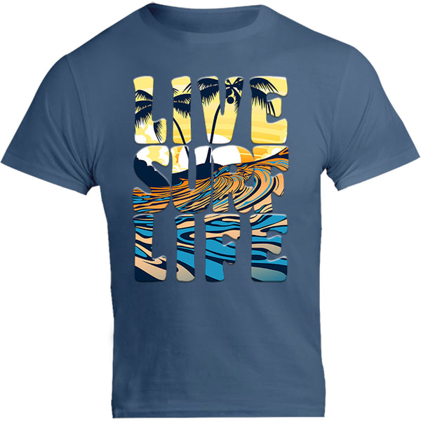 Live Surf Life - Unisex Tee - Graphic Tees Australia