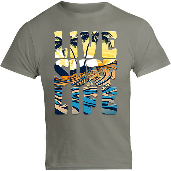 Live Surf Life - Unisex Tee - Graphic Tees Australia