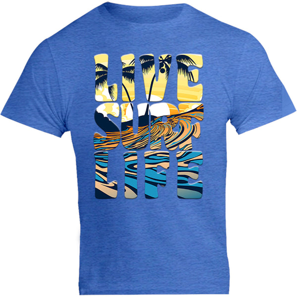 Live Surf Life - Unisex Tee - Graphic Tees Australia