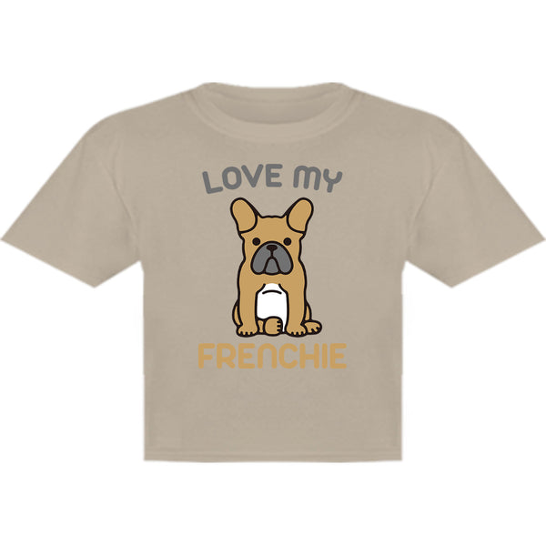Love My Frenchie - Youth & Infant Tee - Graphic Tees Australia