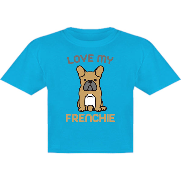 Love My Frenchie - Youth & Infant Tee - Graphic Tees Australia