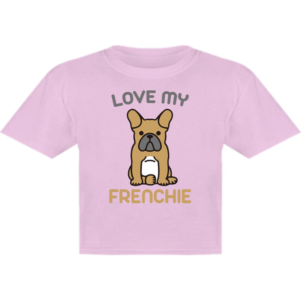 Love My Frenchie - Youth & Infant Tee - Graphic Tees Australia