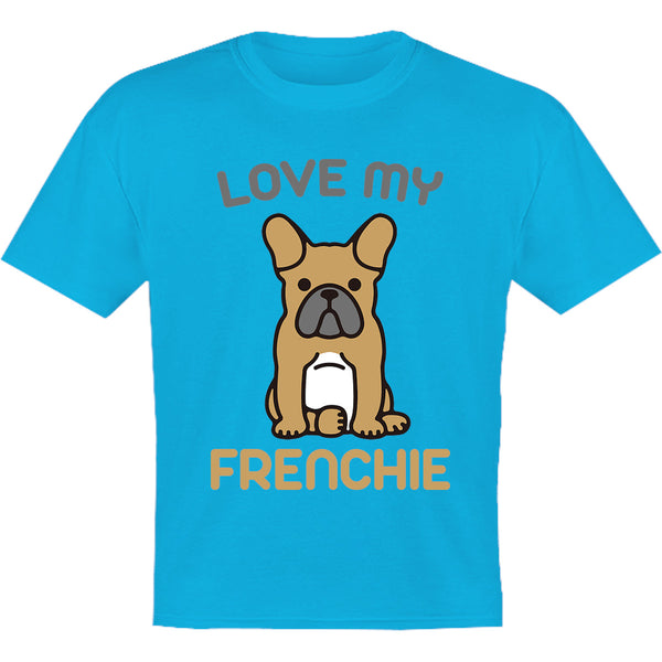 Love My Frenchie - Youth & Infant Tee - Graphic Tees Australia