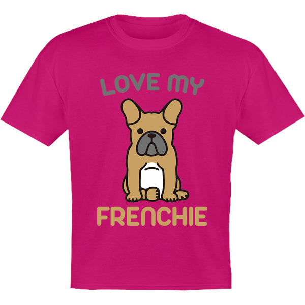 Love My Frenchie - Youth & Infant Tee - Graphic Tees Australia