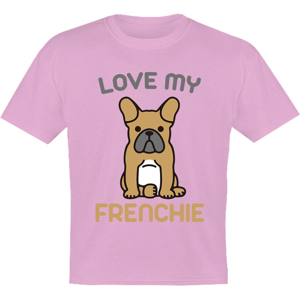 Love My Frenchie - Youth & Infant Tee - Graphic Tees Australia