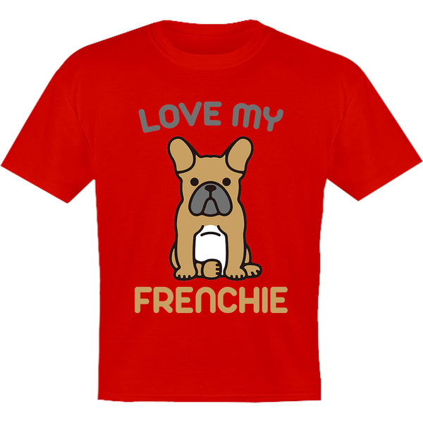 Love My Frenchie - Youth & Infant Tee - Graphic Tees Australia