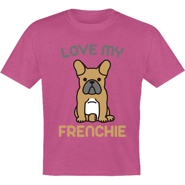 Love My Frenchie - Youth & Infant Tee - Graphic Tees Australia
