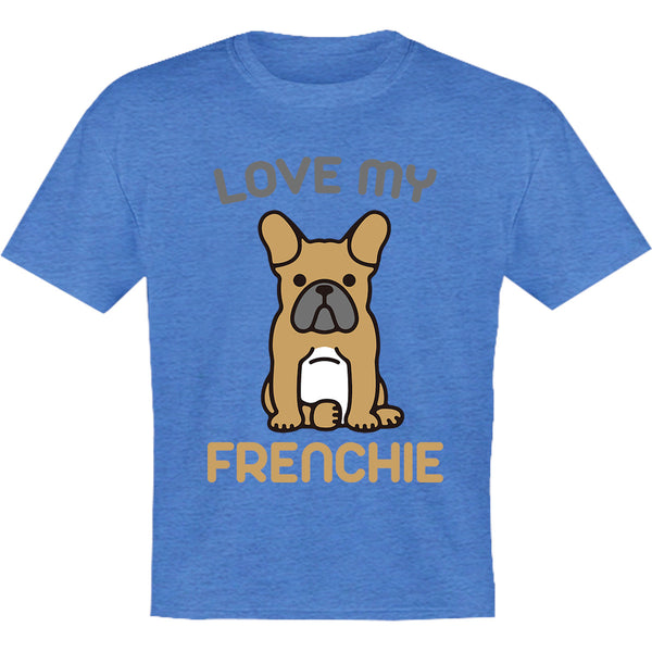 Love My Frenchie - Youth & Infant Tee - Graphic Tees Australia