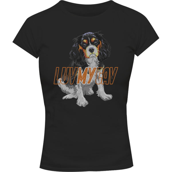 Luv My Cav - Ladies Slim Fit Tee - Graphic Tees Australia