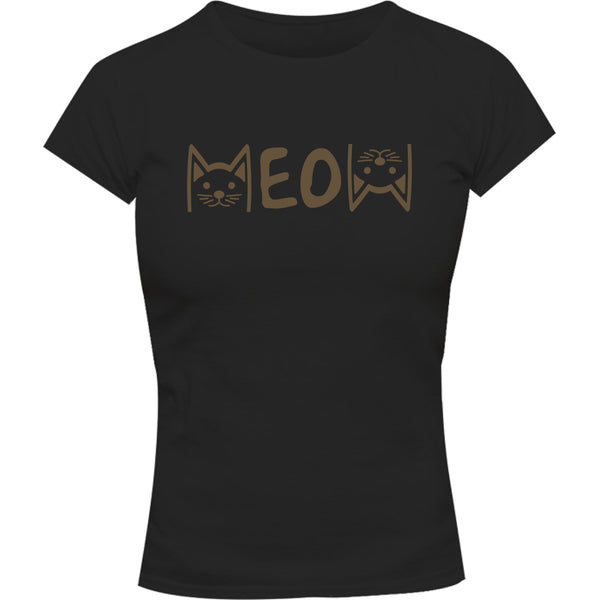 MEOW - Ladies Slim Fit Tee