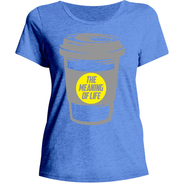 Meaning Of Life - Ladies Relaxed Fit Tee - Graphic Tees Australia