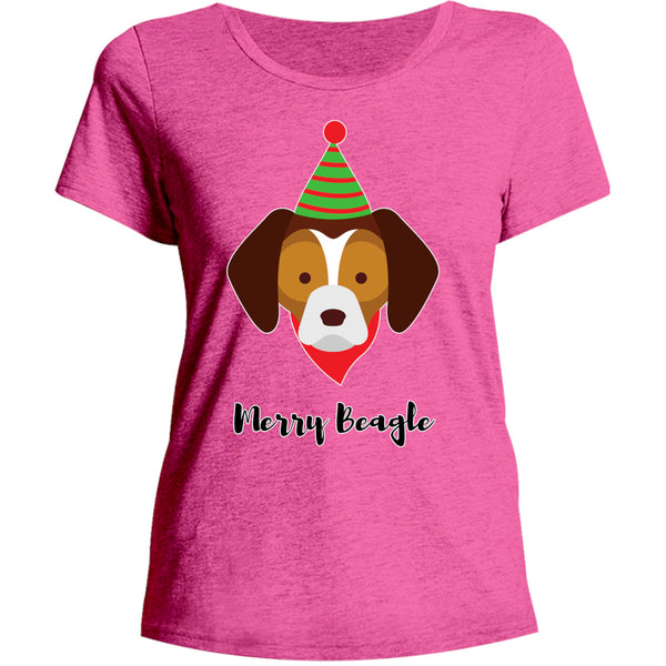Merry Beagle - Ladies Relaxed Fit Tee