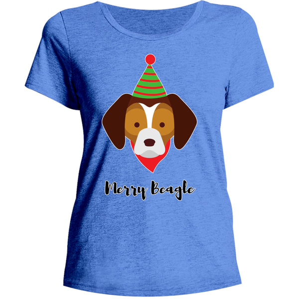 Merry Beagle - Ladies Relaxed Fit Tee