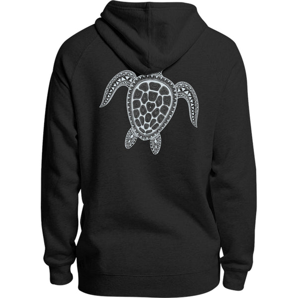 Mosaic Turtle - Unisex Hoodie - Plus Size