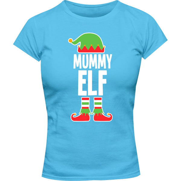 Mummy Elf - Ladies Slim Fit Tee