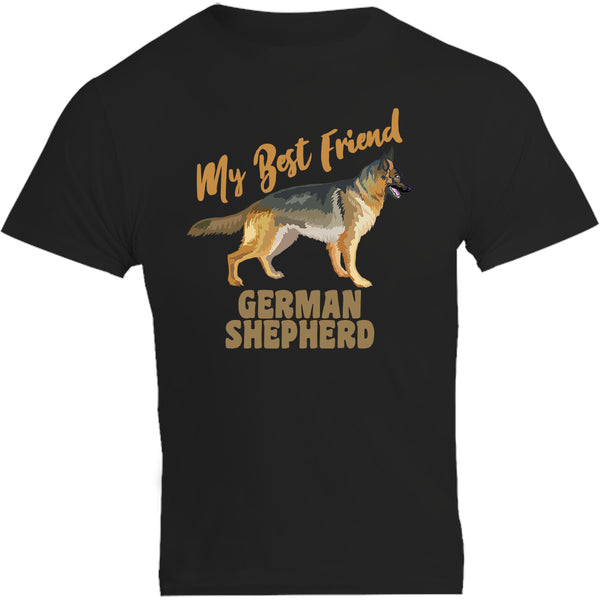 My Best Friend German Shepherd - Unisex Tee - Graphic Tees Australia