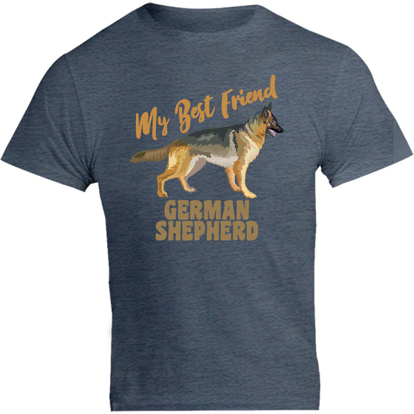 My Best Friend German Shepherd - Unisex Tee - Graphic Tees Australia