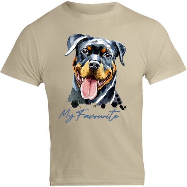 My Favourite Rottweiler - Unisex Tee - Graphic Tees Australia