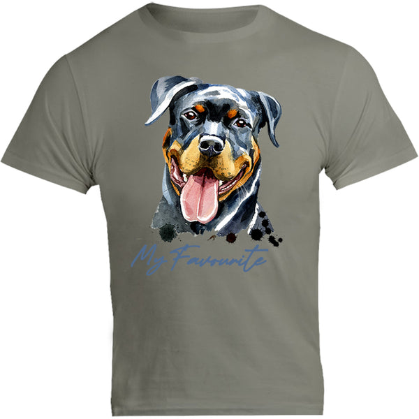 My Favourite Rottweiler - Unisex Tee - Graphic Tees Australia