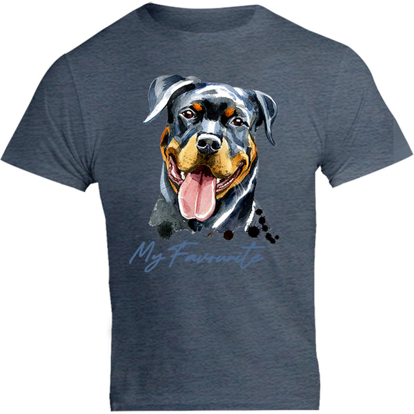 My Favourite Rottweiler - Unisex Tee - Graphic Tees Australia