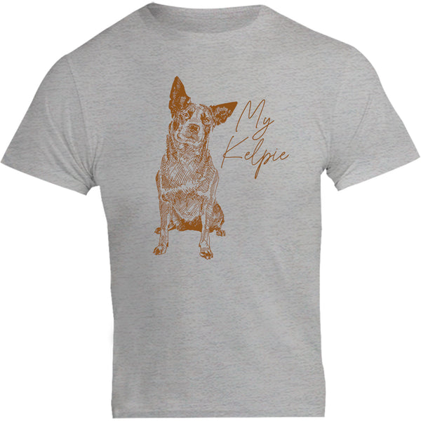 My Kelpie - Unisex Tee - Plus Size - Graphic Tees Australia