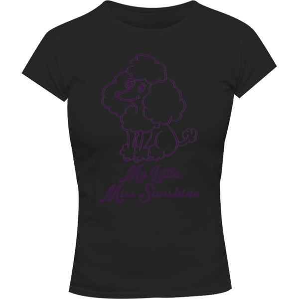 My Little Miss Sunshine - Ladies Slim Fit Tee - Graphic Tees Australia