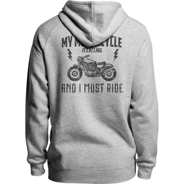 My Motorcycle Is Calling - Unisex Hoodie - Plus Size
